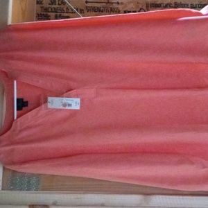 Worthington size xlarge orange long sleeve blouse